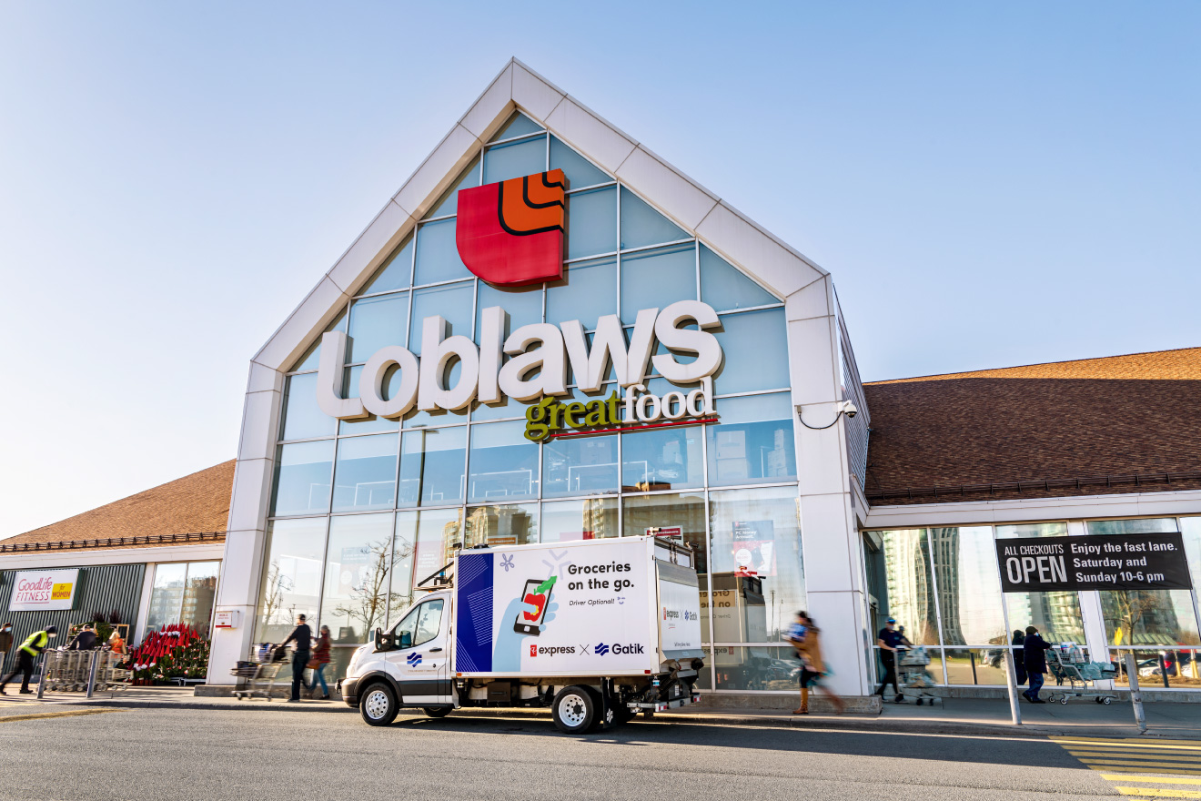 First AVs on Roads in Canada with Loblaws